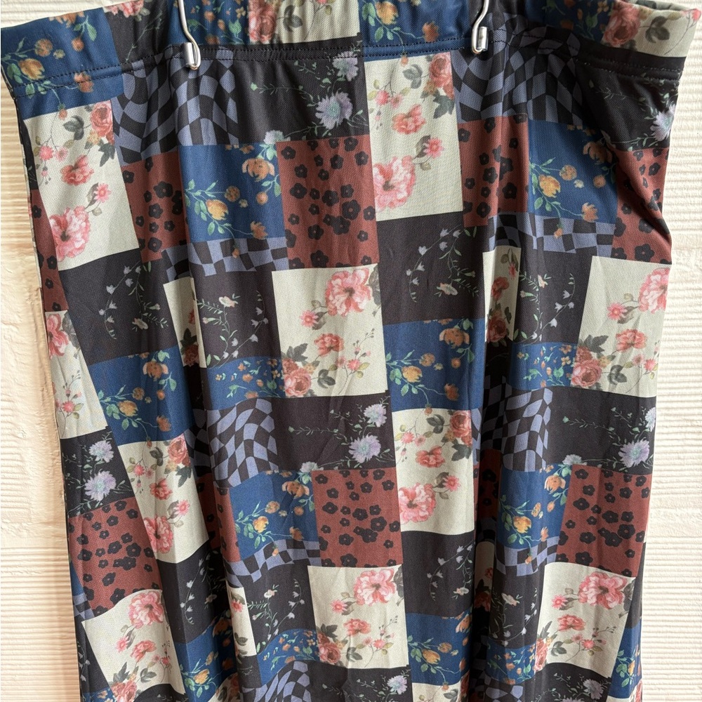 Earthbound Y2K patchwork skirt - Picture 2 of 7